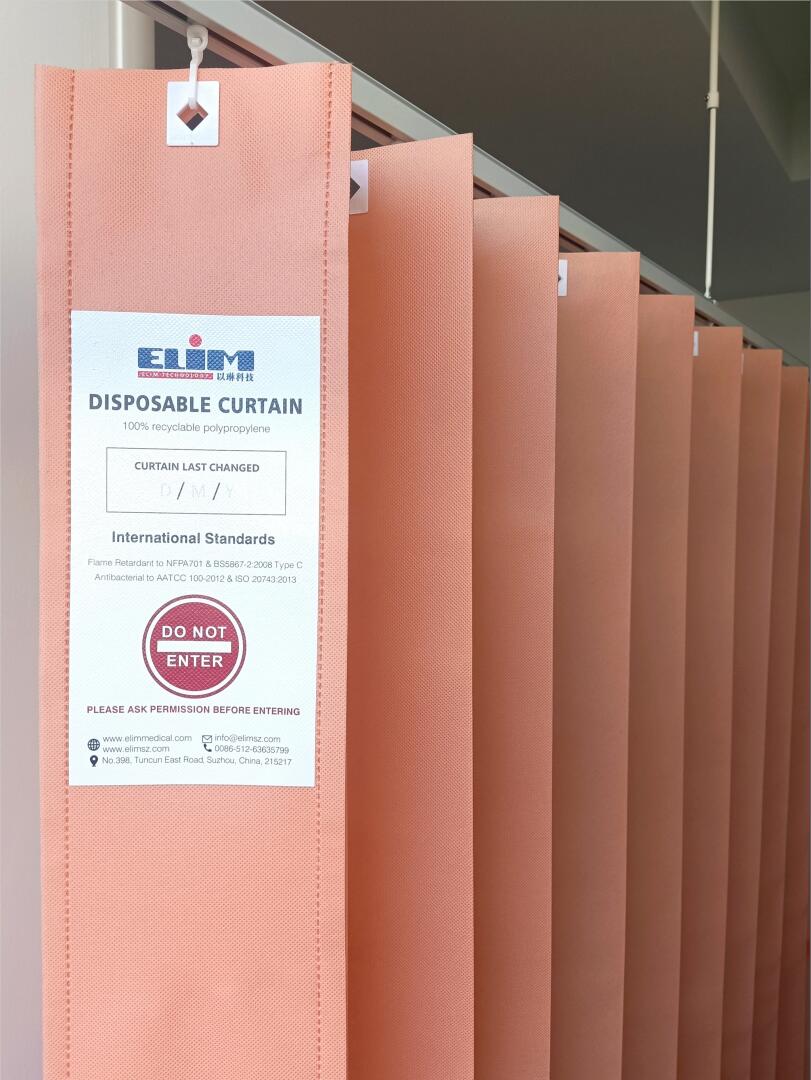 Elim -antibakteeriset kertakäyttöiset verhot